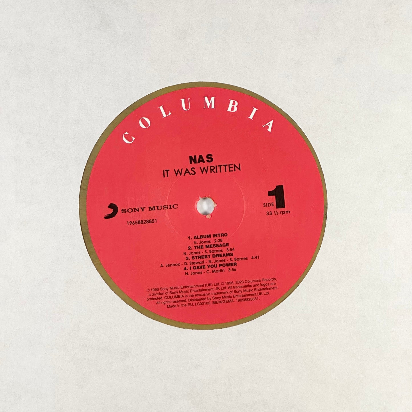 It Was Written (Limited Edition) (Gold & Black Marbled Vinyl)