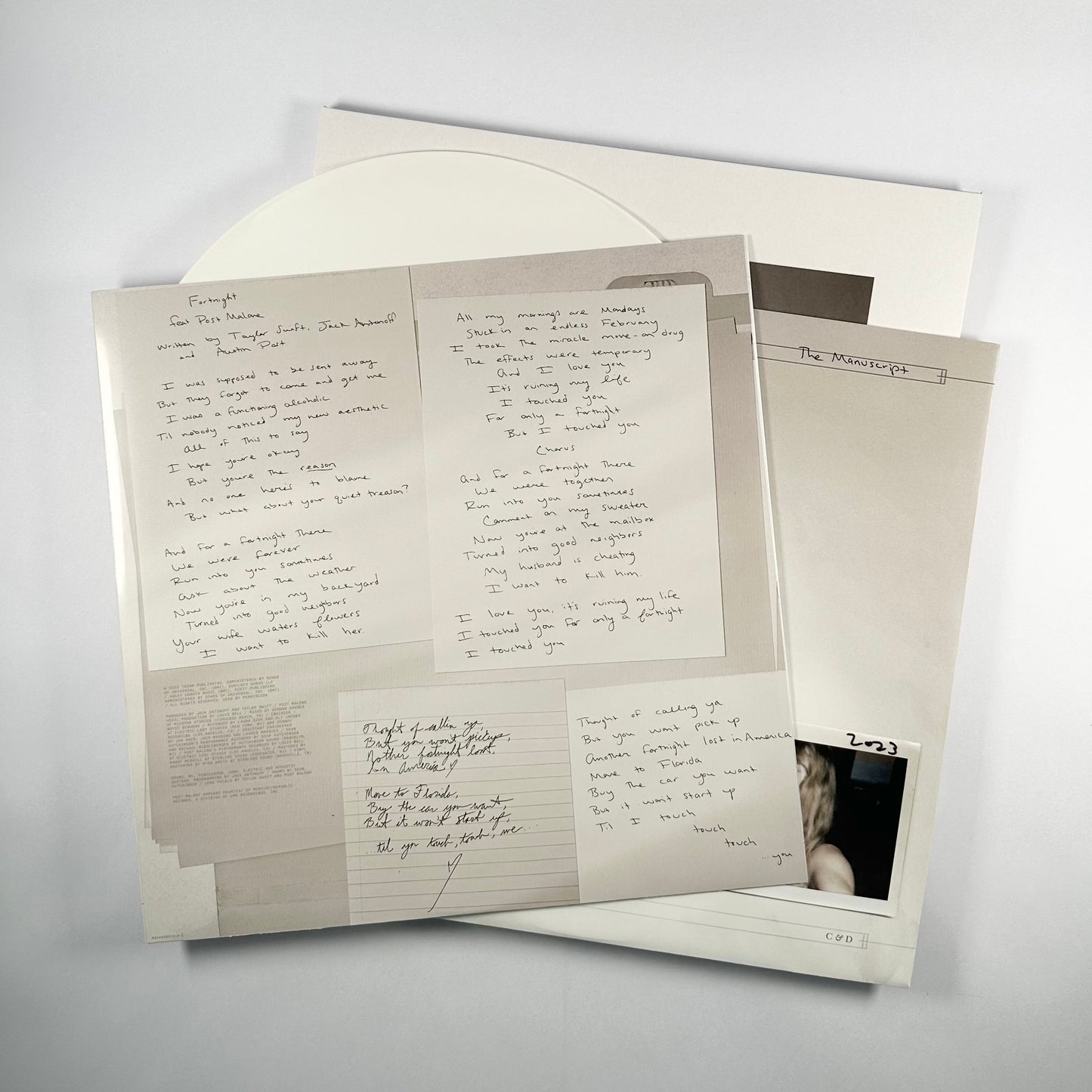 The Tortured Poets Department (Ivory Vinyl) (inkl. Bonustrack »The Manuscript«)