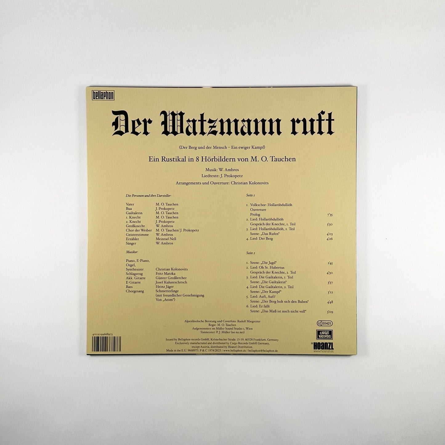 Der Watzmann ruft (Red Vinyl)