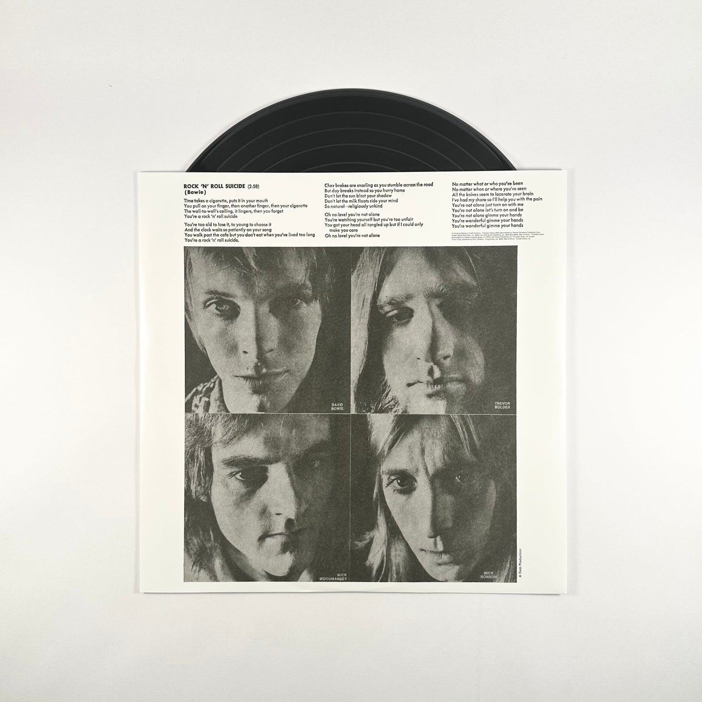 The Rise And Fall Of Ziggy Stardust And The Spiders From Mars (remastered 2012) (180g)