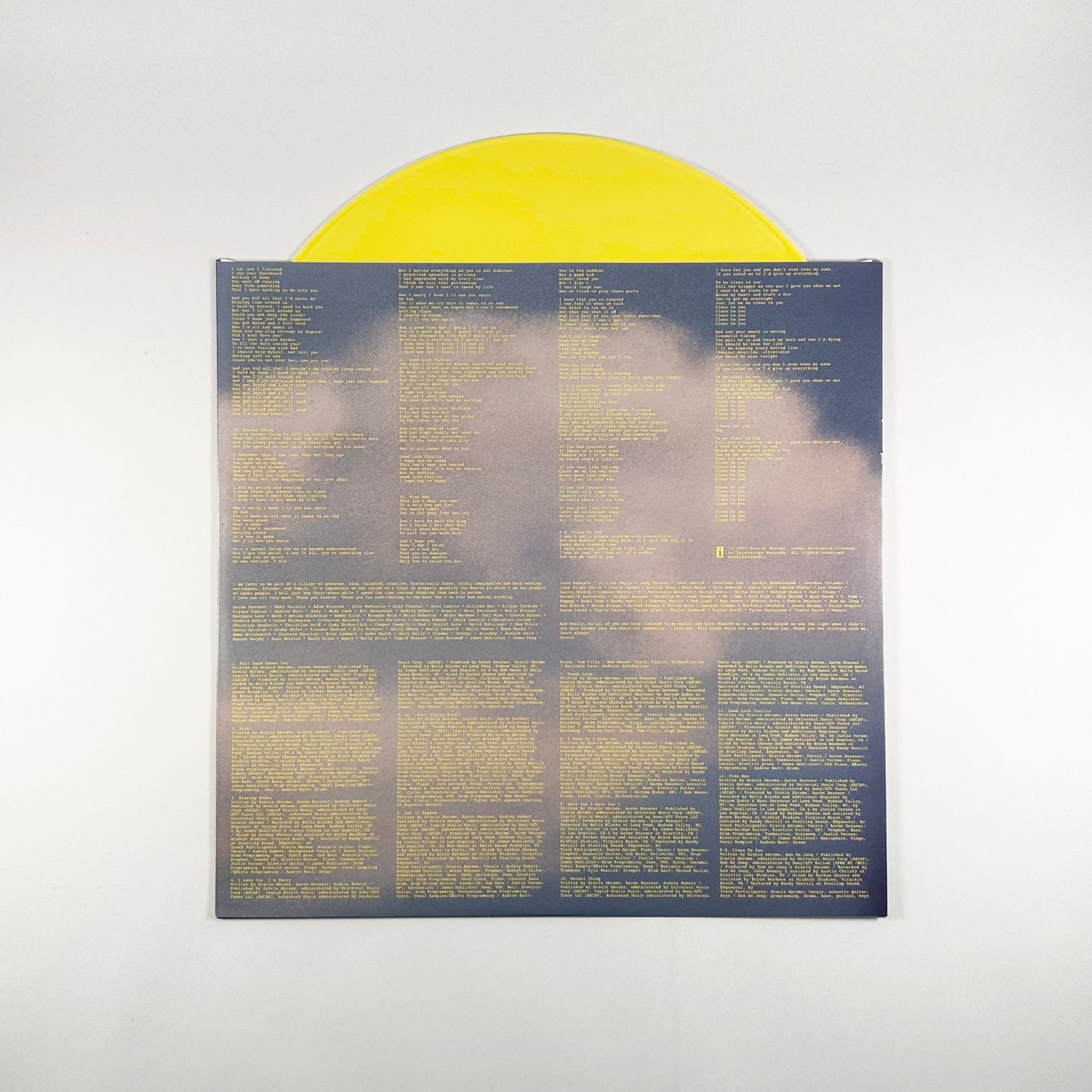 The Secret Of Us (Yellow Vinyl)