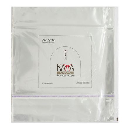 12″ / LP Außenhüllen – mit Klebeverschluss (50 Stück)