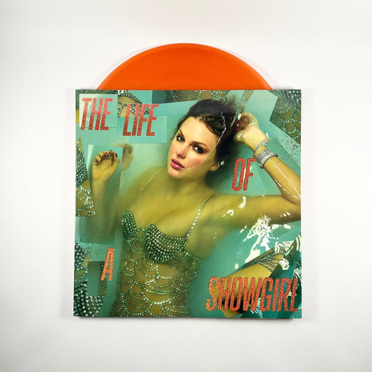 The Life Of A Showgirl: Sweat And Vanilla Perfume (Portofino Orange Glitter Vinyl)
