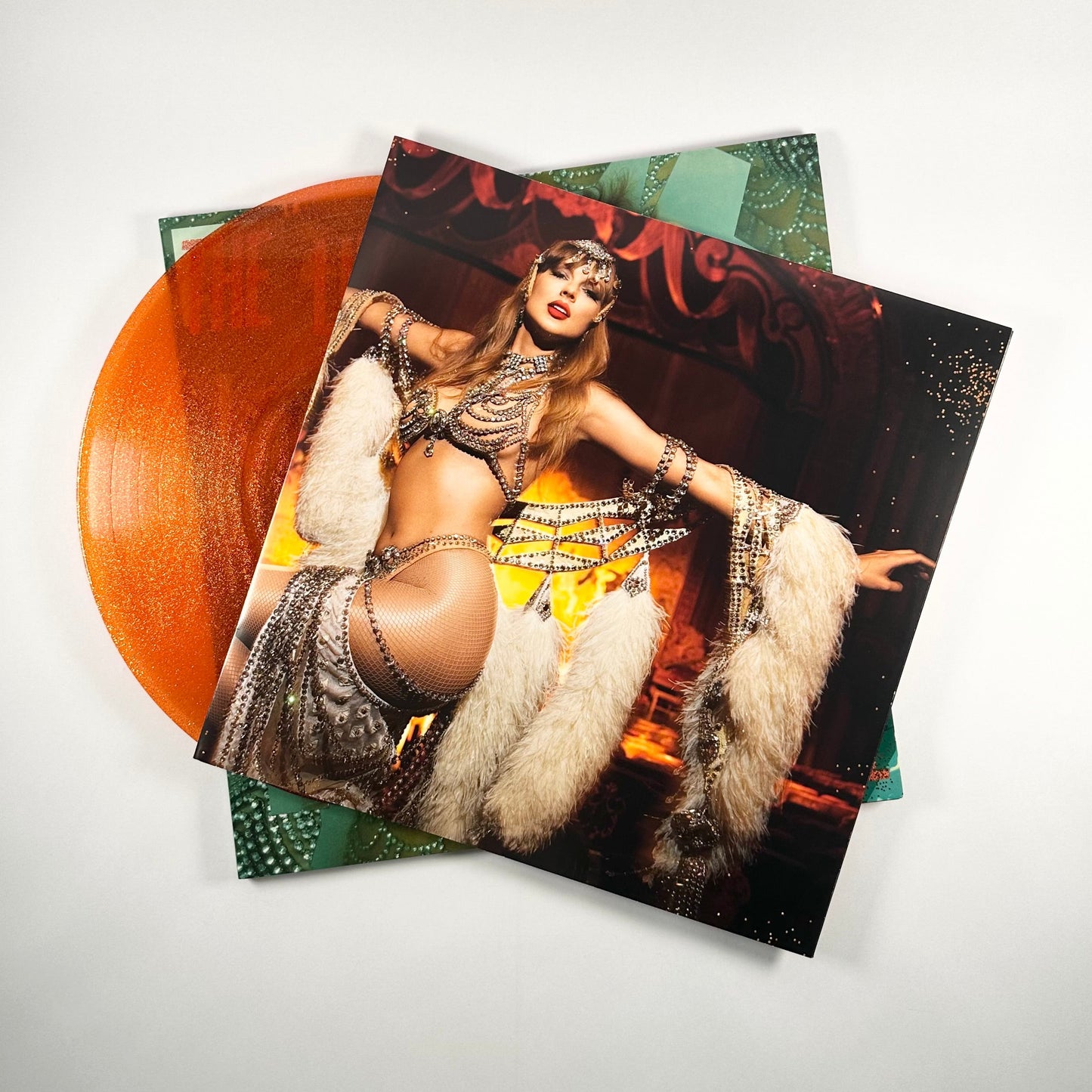 The Life Of A Showgirl: Sweat And Vanilla Perfume (Portofino Orange Glitter Vinyl)
