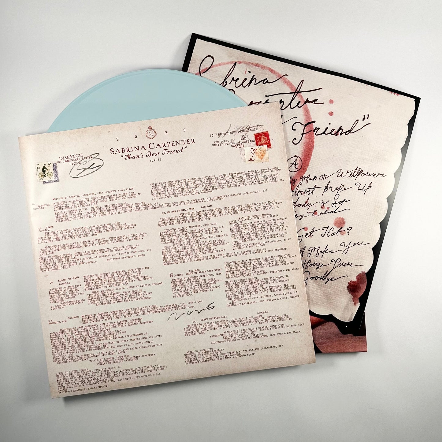 Man's Best Friend (Opaque Light Blue Vinyl)