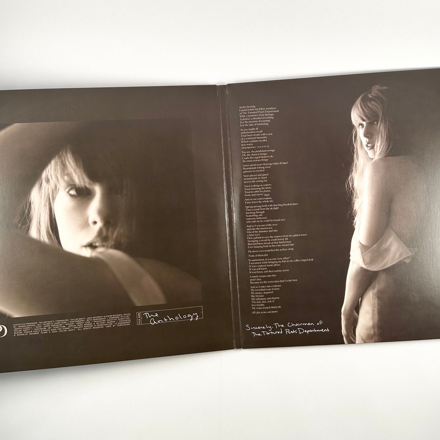 The Tortured Poets Department: The Anthology (Marbled Translucent Vinyl)