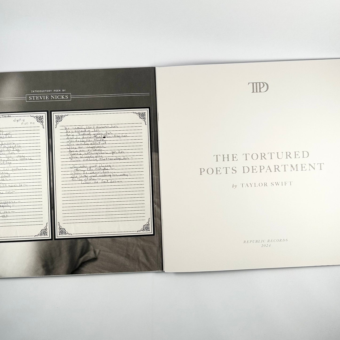 The Tortured Poets Department (Ivory Vinyl) (inkl. Bonustrack »The Manuscript«)