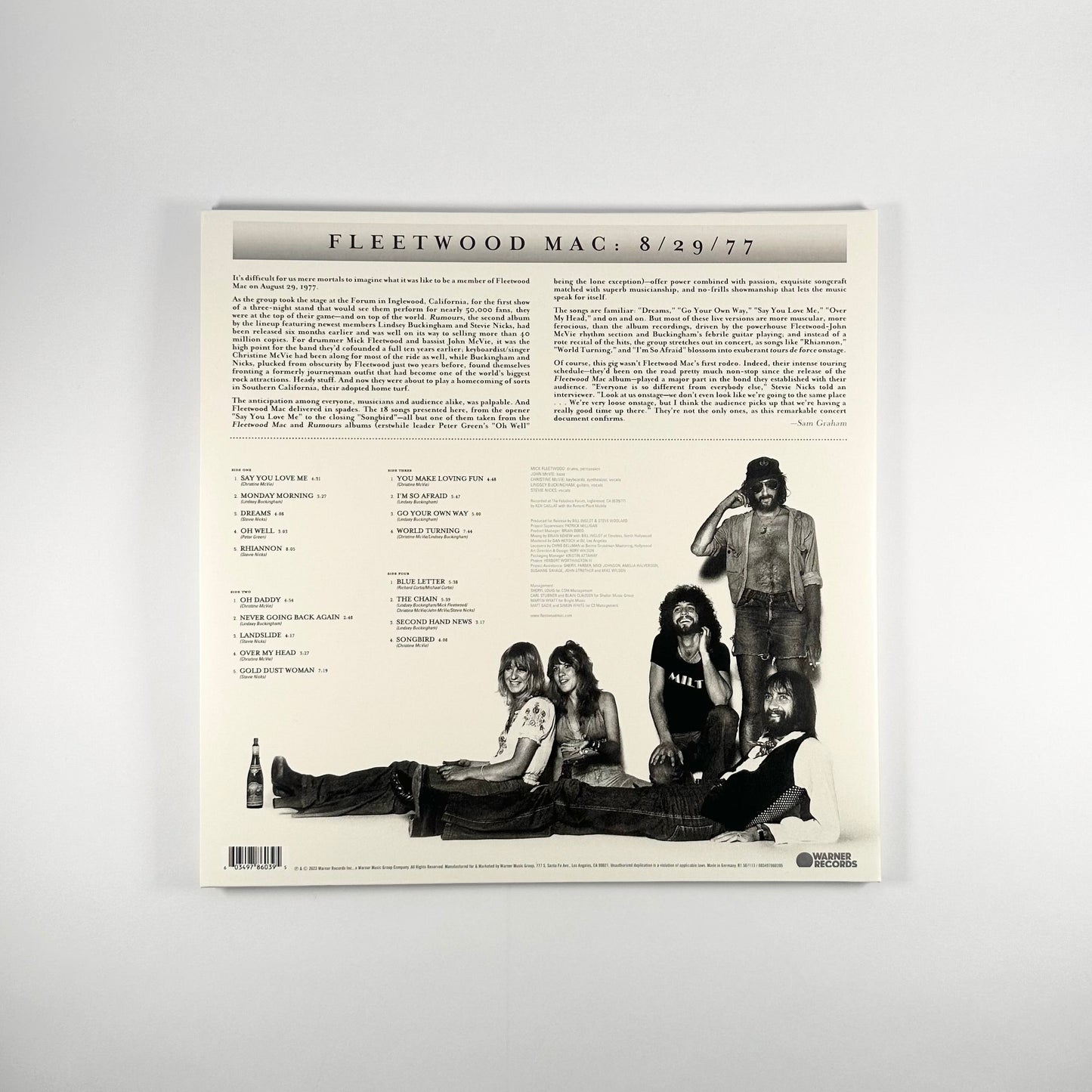 Rumours Live 1977 (Limited Indie Exclusive Edition) (Crystal Clear Vinyl)
