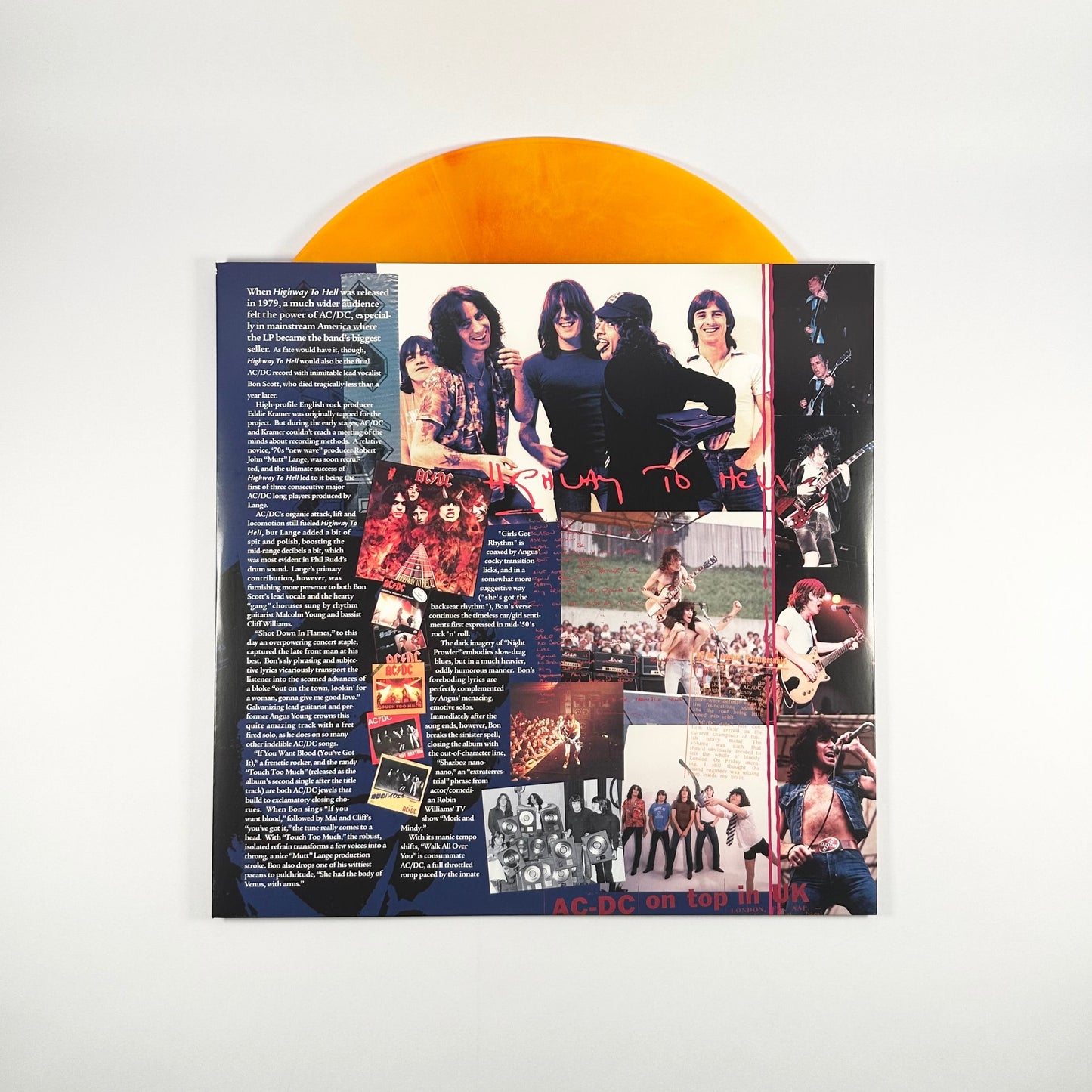 Highway To Hell (50th Anniversary Edition) (remastered) (Hellfire Vinyl) (+ Artwork Print)