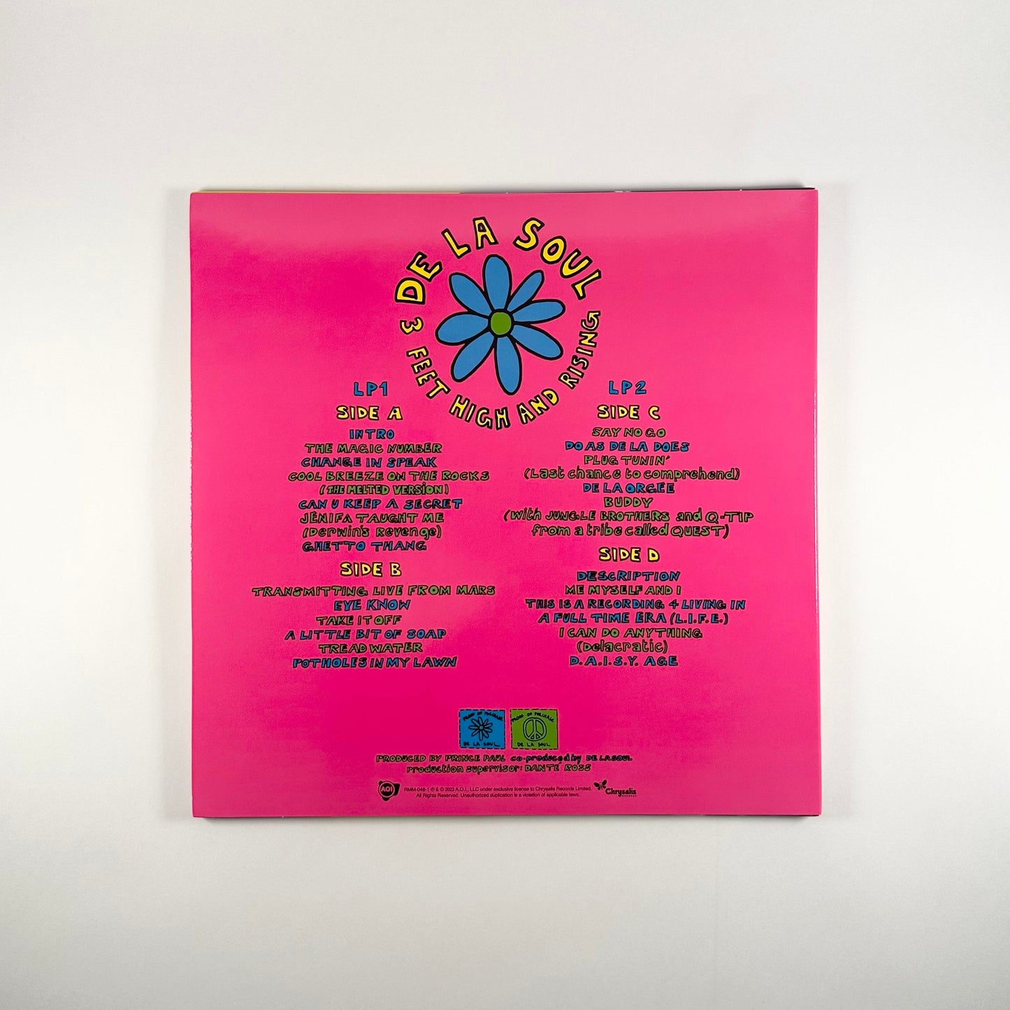 3 Feet High And Rising (180g) (Limited Indie Edition) (Opaque Magenta Vinyl)