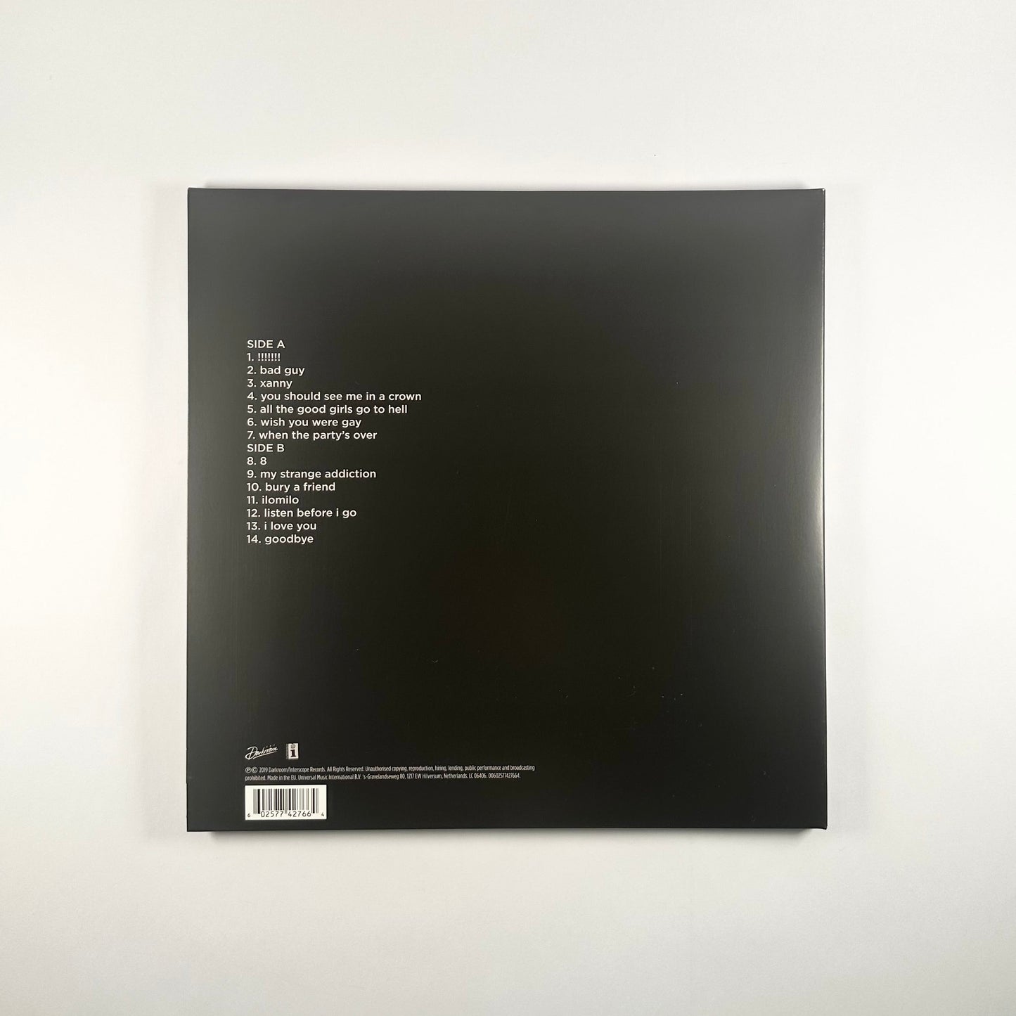 When We All Fall Asleep, Where Do We Go? (Pale Yellow Vinyl)