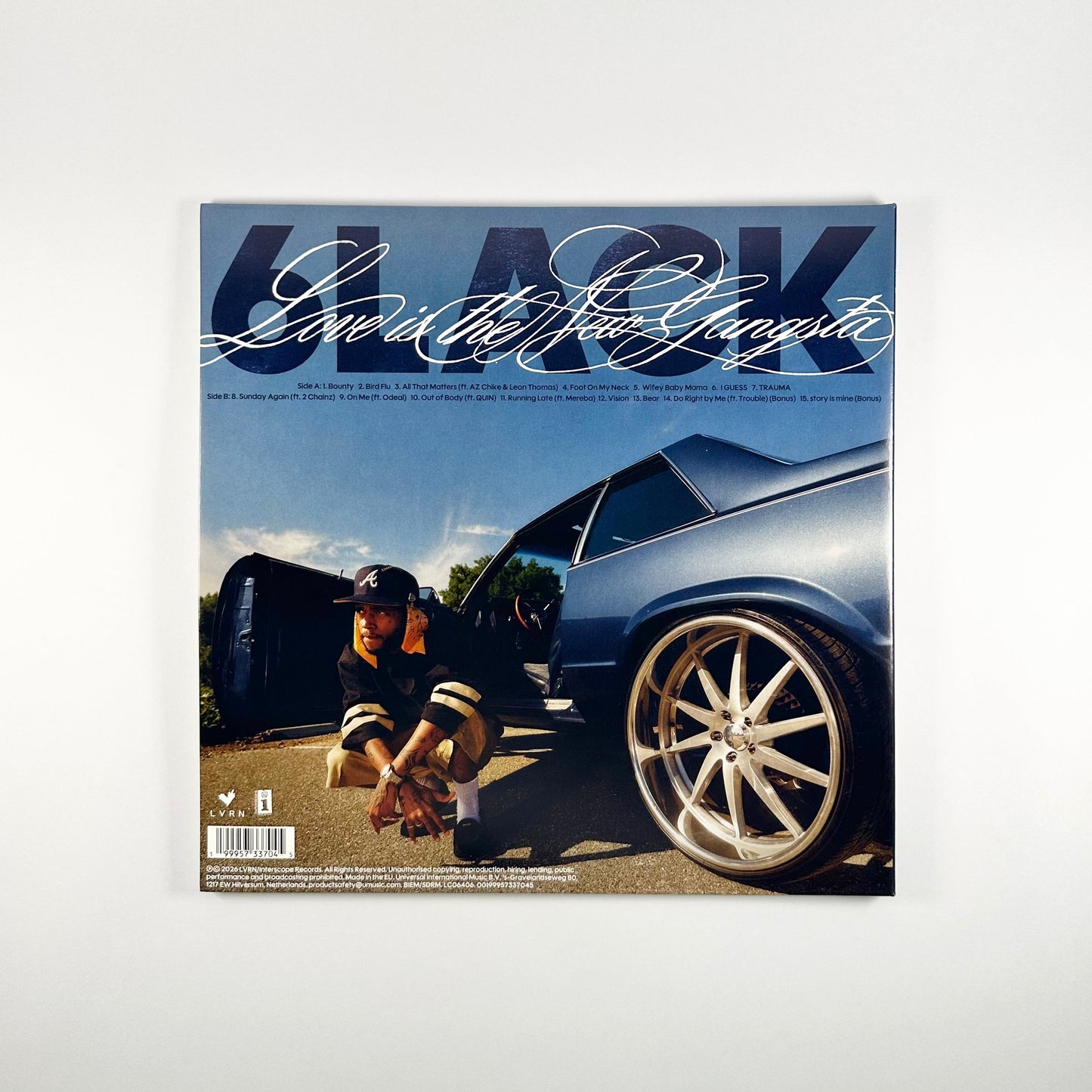 Love Is The New Gangsta (Moonlight Clear Vinyl)