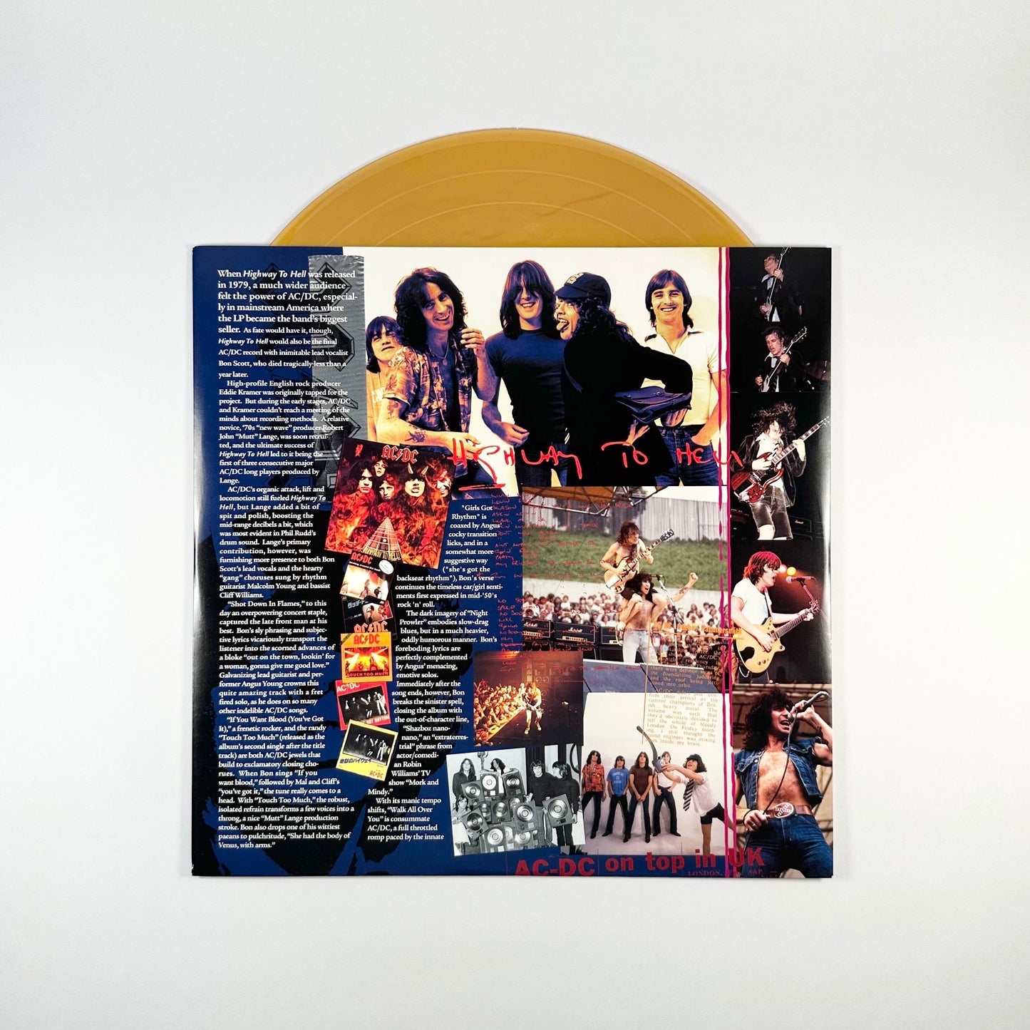 Highway To Hell (50th Anniversary) (remastered) (180g) (Limited Edition) (Gold Nugget Vinyl)
