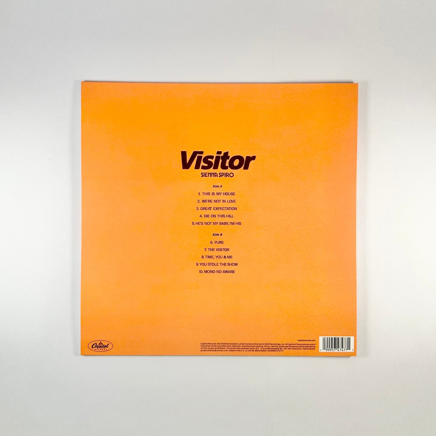 Visitor (Tangerine Vinyl)