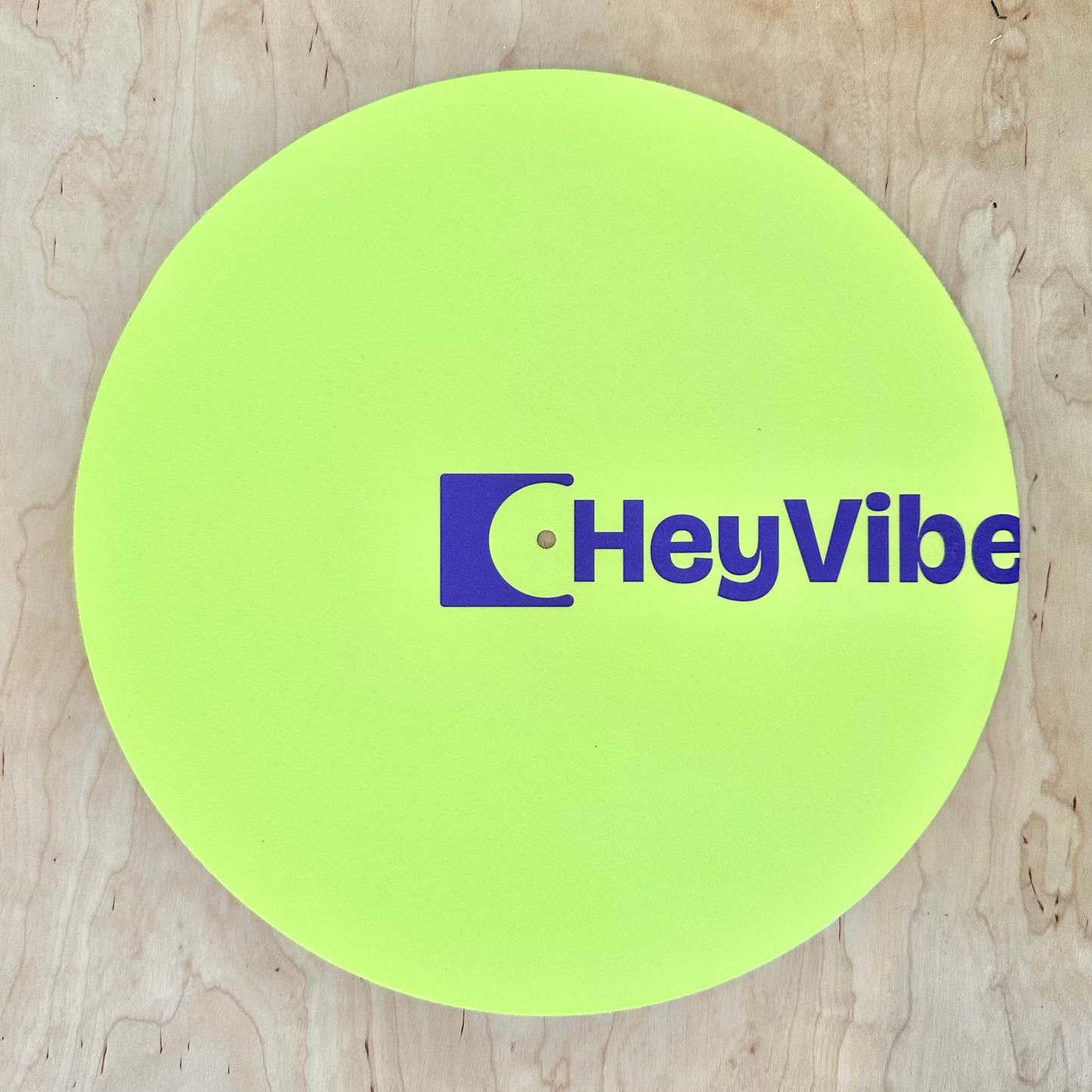 HeyVibe Slipmat – Filz-Plattentellerauflage
